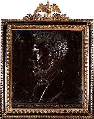 William Rudolph O'Donovan : Abraham Lincoln: Bronze Plaque