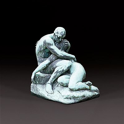 Peter Breuer : ADAM UND EVA, GROSSKULPTUR, 1898