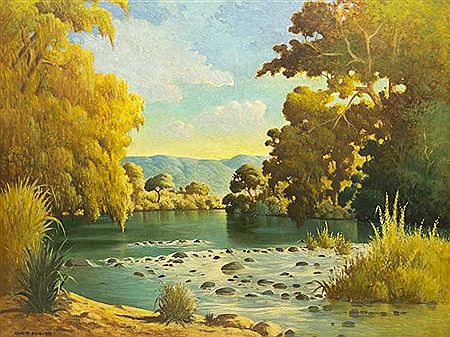 Robert Pohl : River Landscape