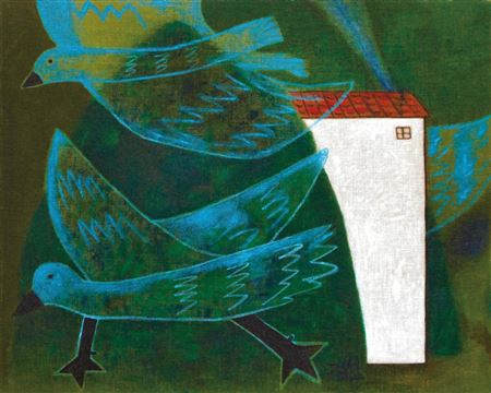 JomSun Kim : Birds and House