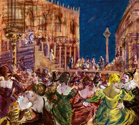 Gyozo Fay : Carneval in Venice