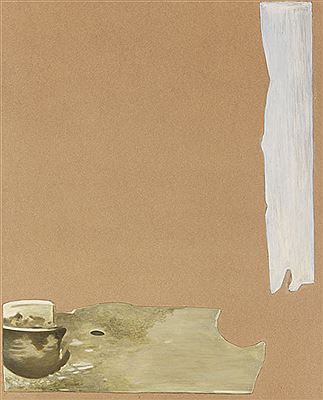 Julia Schmidt : Still life (bowl, coin, bread), 2008