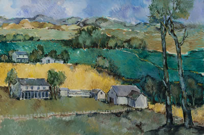 Viola Poth : Old Farms, 1973