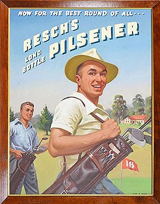 Alan Douglas Baker : Resch's Long Bottle Pilsener