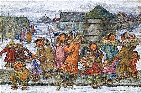 Joan Kickbush : Untitled Eskimo Village