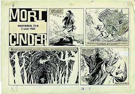 Alberto Breccia : Mort Cinder - Les yeux de plomb