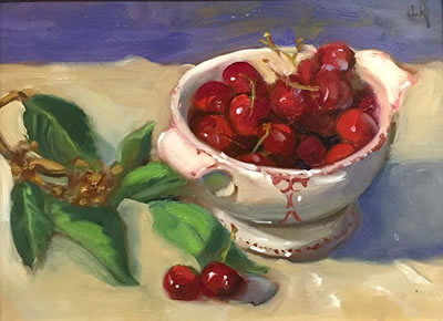 Linda Kyser Smith : Cherries Jubilee