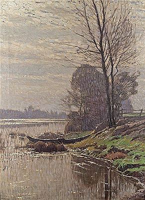 Arthur Wansleben : On the banks of the Rhine