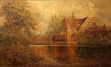 George Parsons Norman : MILL ON THE WATER