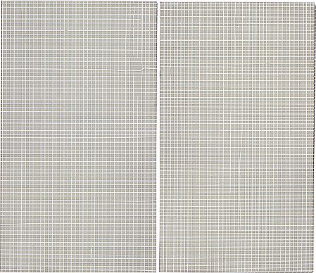 Dean Levin : White Lines (Diptych), 2014