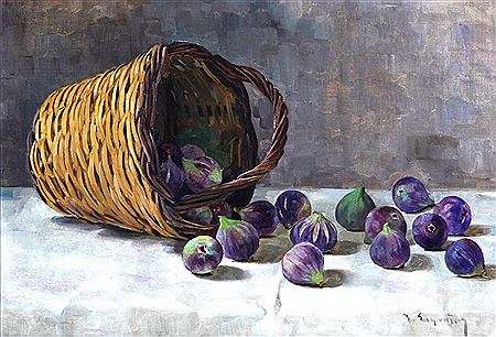 Ioannis Sifneos : Basket with figs