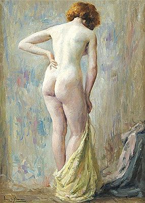 Émile Simon : Nude woman