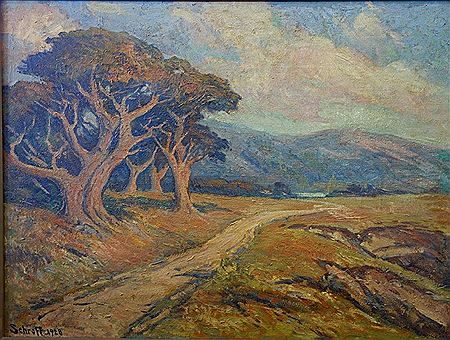 Alfred Schroff : Carmel Landscape, California