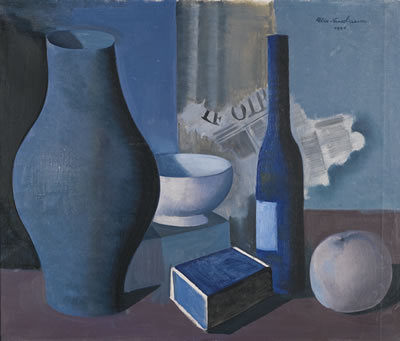 Felix Nussbaum : STILLLEBEN MIT SCHACHTELN (STILL LIFE WITH BOXES)