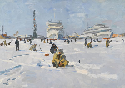 Max Avadiyevich Birshtein : ICE FISHING