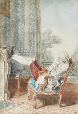 Louis Carrogis de Carmontelle : MONSIEUR DE MORNAY, GOUVERNEUR DE SAINT CLOUD