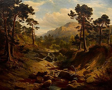 James William Giles : Balmoral Deer Forest, 1854