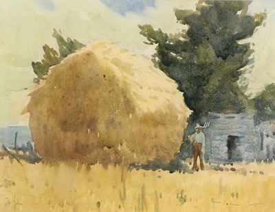 John Roy Eldershaw : (The Haystack)