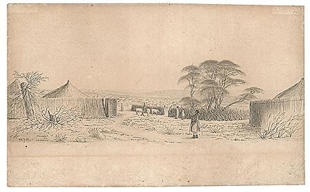 William John Burchell : A View of the Town, Litakun