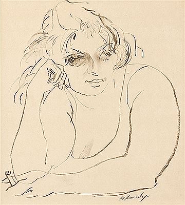 Meyer Uranovsky : PORTRAIT OF MARCIA