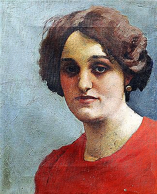 Antonin Majer : Woman´s portrait