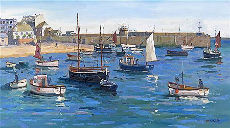 Eric Ward : The Quay, St. Ives