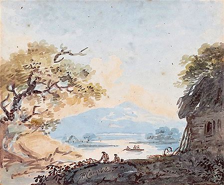 John Henry Campbell : View on the Bray, Bray Hill, Co. Wicklow; Shankhill; View on the Barrow (6)