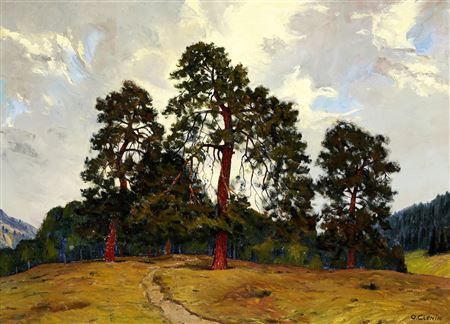 Otto Clenin : Jura - les trois vieux sapins