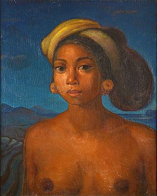 Charles Sayers : 'Balinese woman'