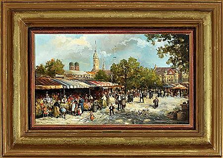 Otto Kock : München - Viktualienmarkt