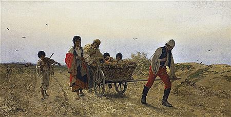 Franciszek Streitt : ON THE WAY, 1877