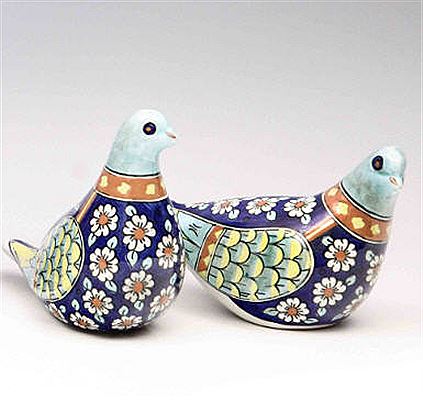 Sitki Olcar : Two Dove Figurines