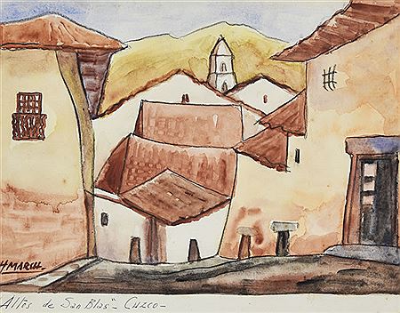 Horacio March : 'ALTOS DE SAN BLAS - CUZCO'