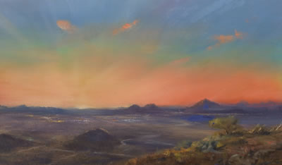 Joel Coplin : 'Sunrise: The Phoenix Valley', 1987