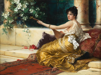 Conrad Kiesel : The Mandolin Player