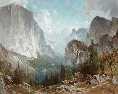 Thomas Hill : Yosemite Valley from Inspiration Point