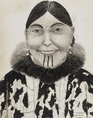 James Kivetoruk Moses : 'North East Siberian Woman'