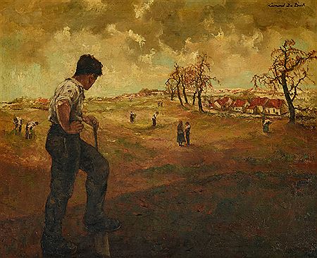 Leonard de Buck : The peat cutters