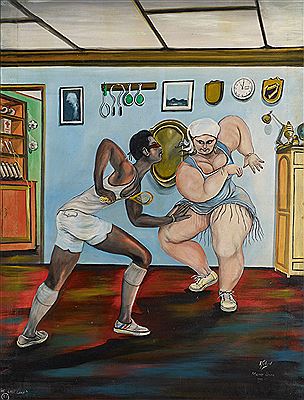 Richard Onyango : THE LAST GAME, 1991