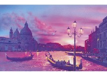 Katsushi Sei : Venetian Sunset (original)