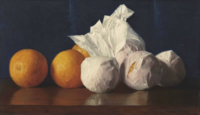 William McCloskey : Wrapped Oranges