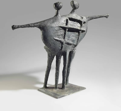 Kenneth Armitage : Striding Figures (Version 2)