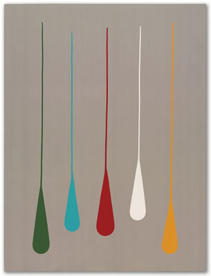 Rodney Graham : Inverted Drip Painting #47