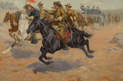 John Marchand : Rough Riders Cavalry