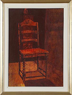 Albert Haberer : Red chair