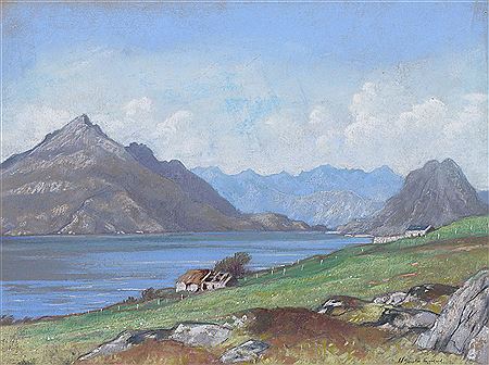 William Douglas Macleod : The Cuillins from Elgol, Isle of Skye