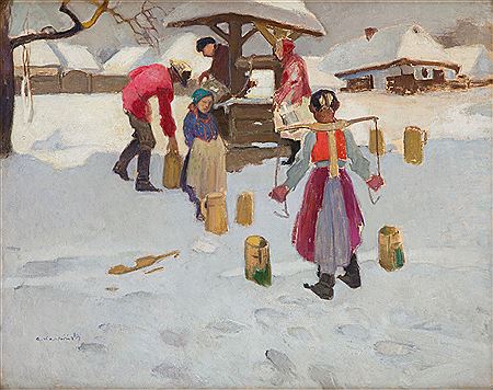 Alfons Karpinski : By the Well