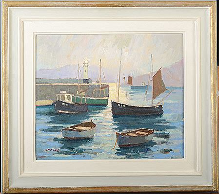 Eric Ward : Boats on the Early Morning Tide