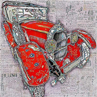 Wlad Safronow : 'Oldtimer Dreams 1' aus der Serie 'POP'