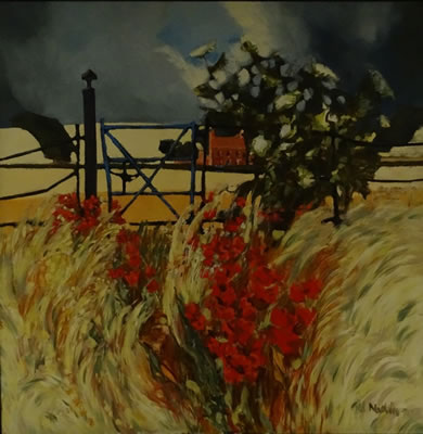 Gill Nadin : Summer Landscape